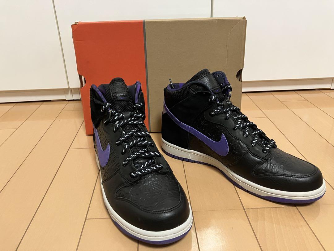 靴 NIKE Dunk High Stussy LA 28.0 315593-001