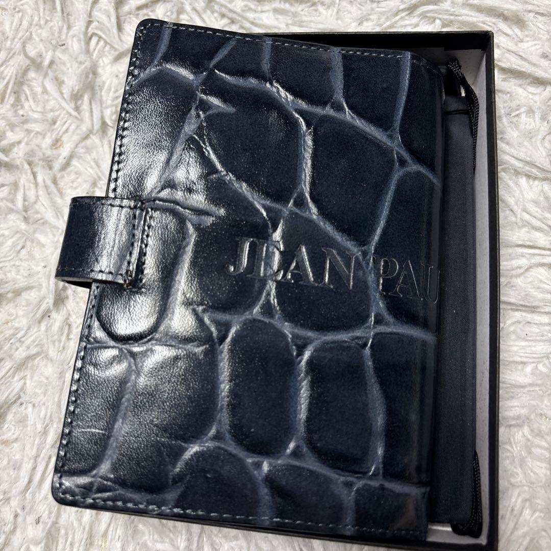 ◎箱付き未使用保管品 ジャンポールゴルチエ クロコ型押し システム手帳 y2k