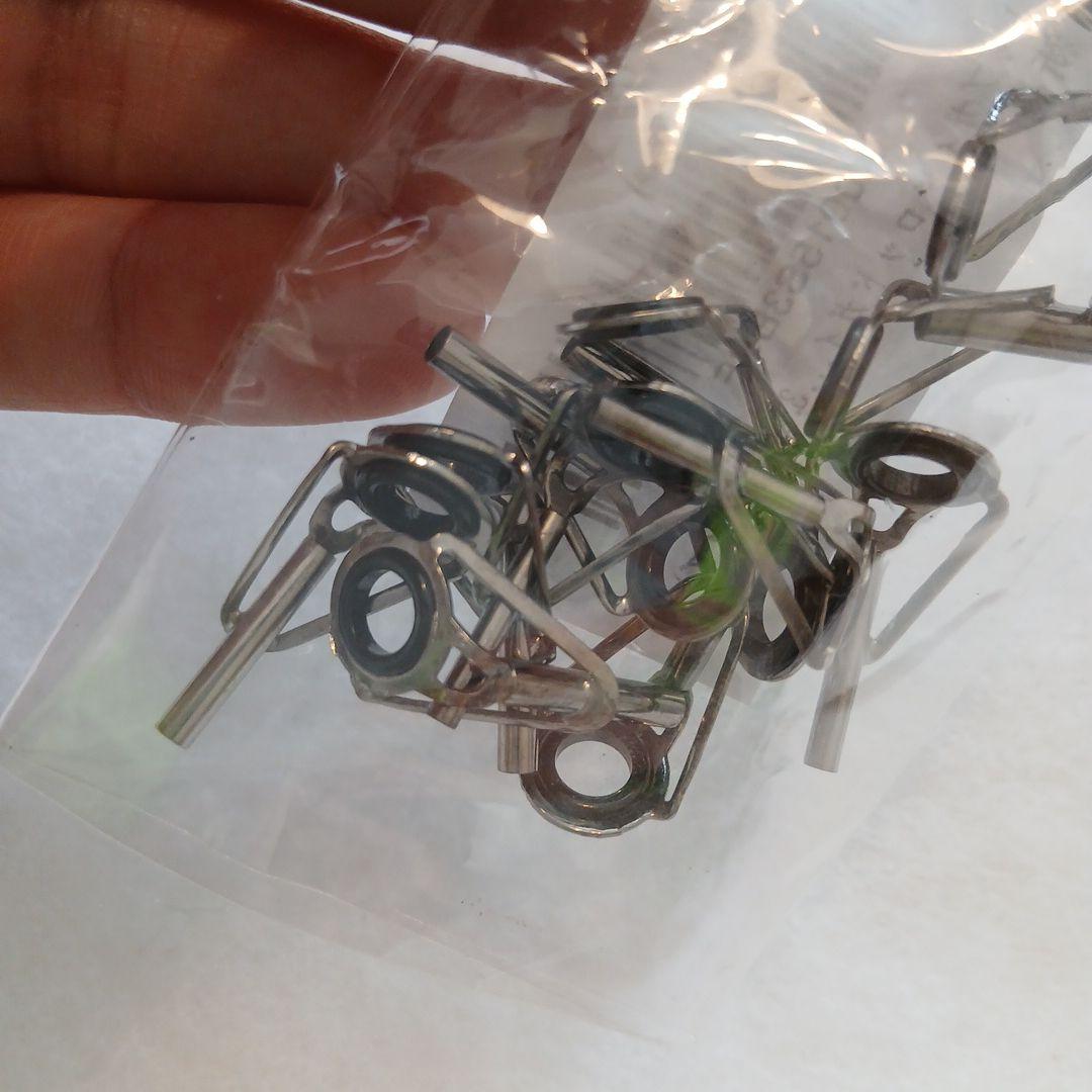 ✾未開封✾トップガイド ロッドガイド ステンレス 釣り竿 穂先 16点セット