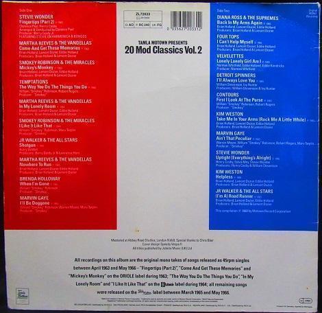 9【大人気Modsコンピ/UK廃盤LP】Motown/モータウン/ノーザンソウル
