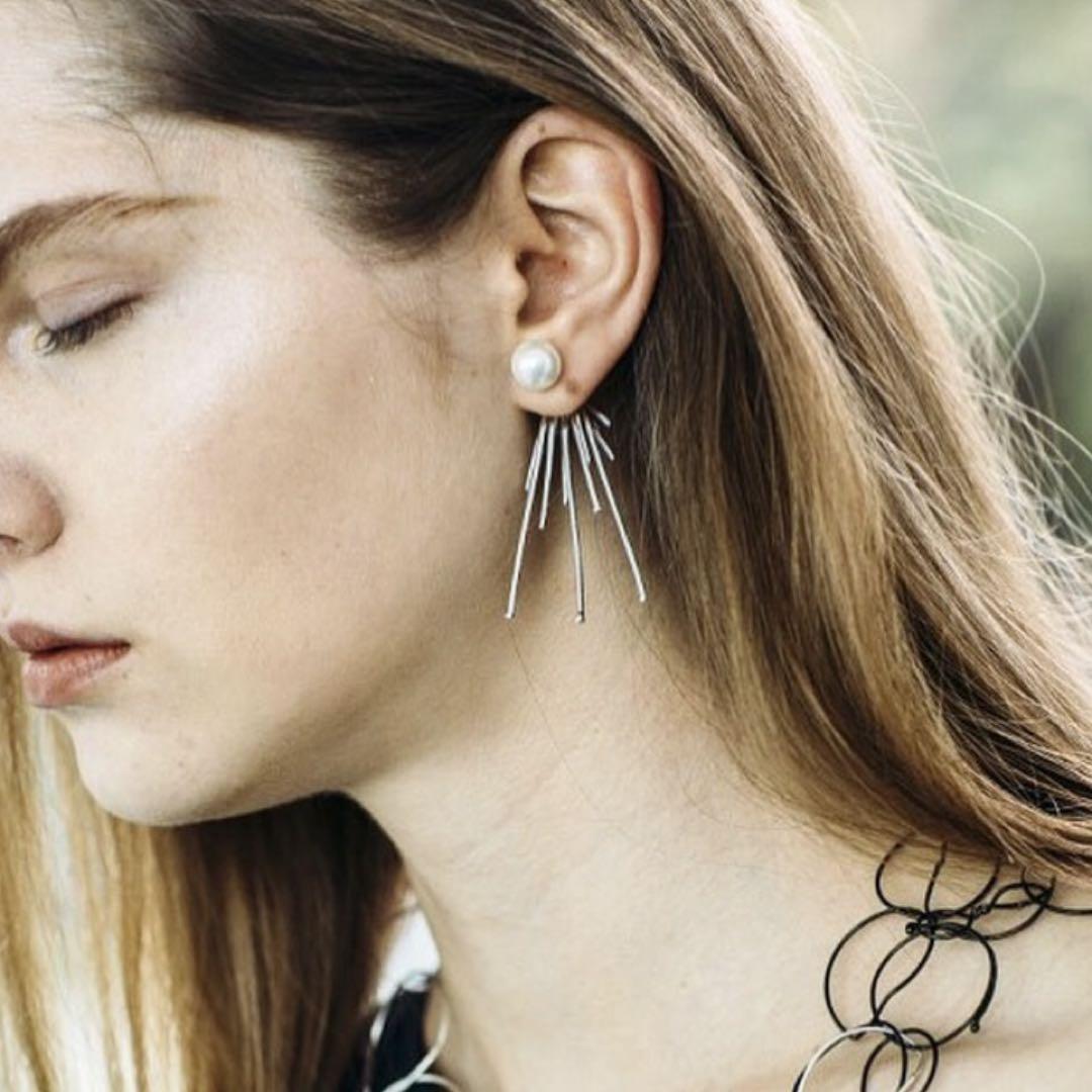 Pearl Spark (M) イヤリング | Lamie (ラミエ) Jewelry