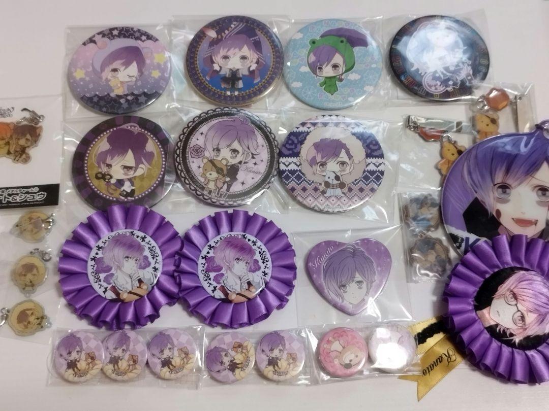 DIABOLIK LOVERS ディアラバ 逆巻カナト 缶バッジ セット ①