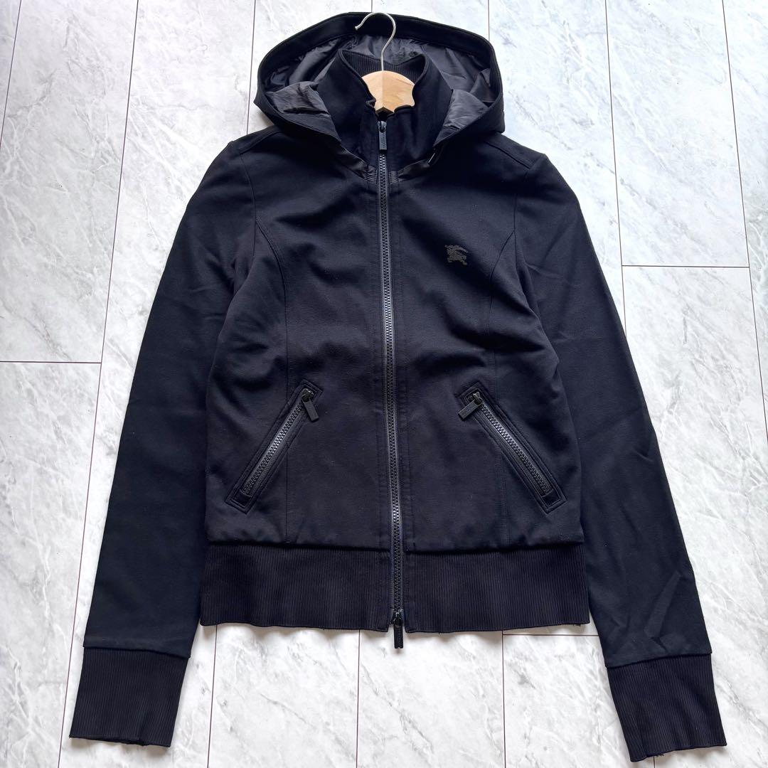 【激レア】BURBERRY GOLF ゴルフウェア　パーカー　ホースロゴ　黒