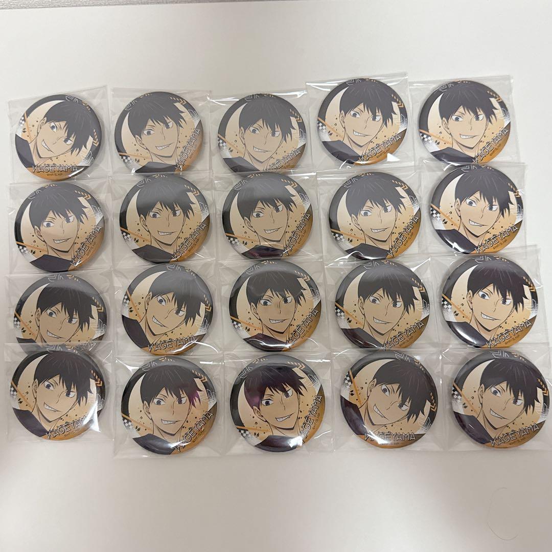 ハイキュー ユース 擬似ユース合宿 キャラバッジコレクション 缶バッジ 影山飛雄