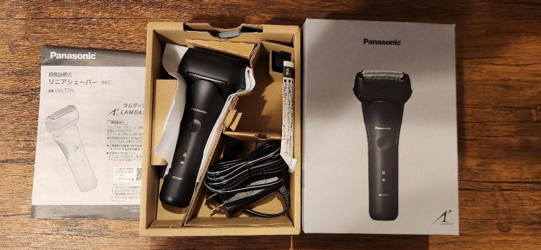 ラムダッシュシェーバーPanasonicパナソニックES-LT2B-K
