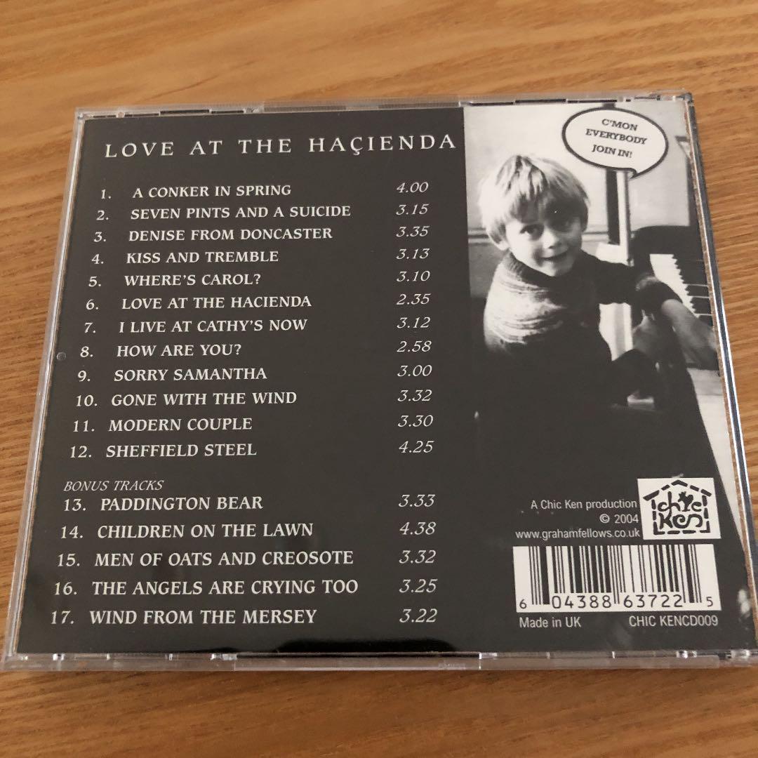 洋楽 LOVE AT THE HACIENDA / GRAHAM FELLOWS Graham Fellows LOVE AT THE HACIENDA - メルカリ
