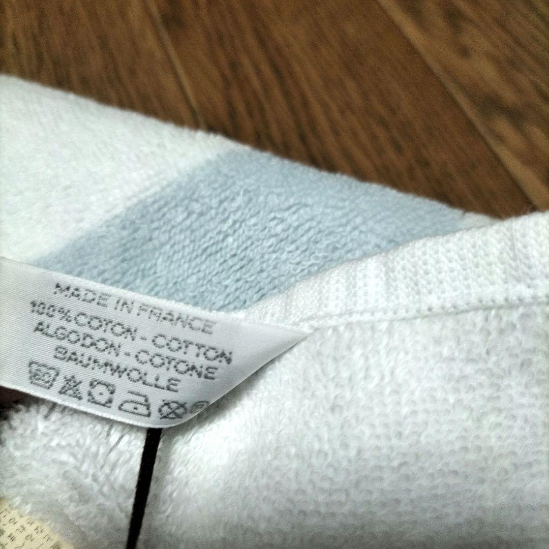 【新品未使用】HERMES エルメル カレ・タオル アヴァロン ブルーグラシエ 新品HERMESエルメス人気カレタオルハンカチ2枚ブルーグラシエ