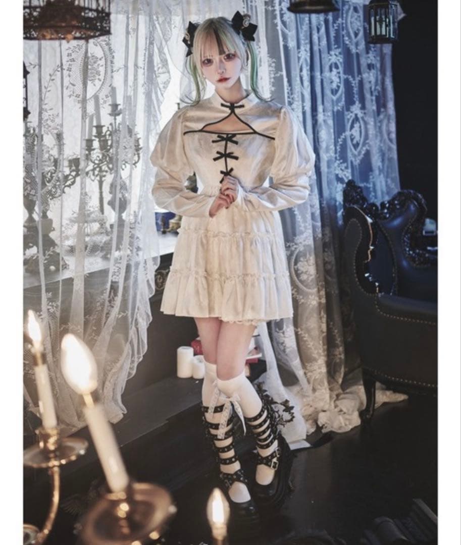 Jamieエーエヌケー チャイナリボンティアードOPM・Jamie エーエヌケー