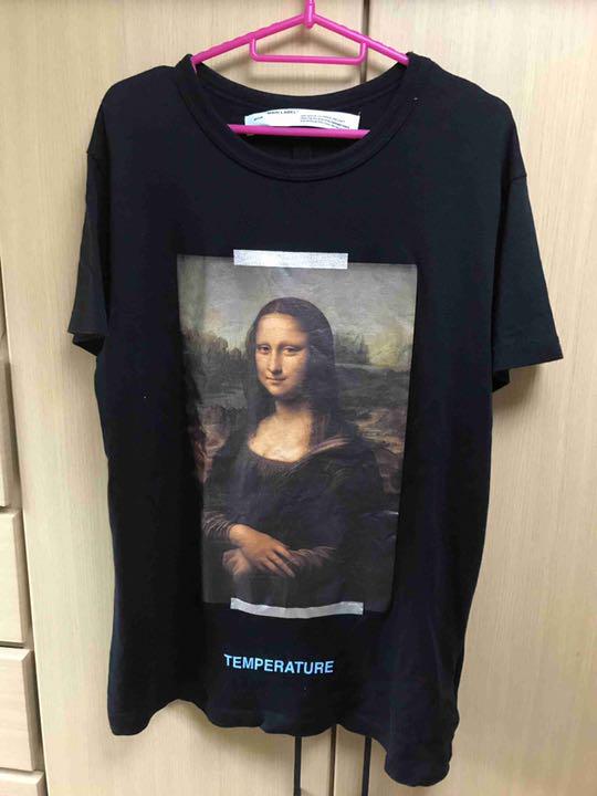 国内正規美品 18SS OFF-WHITE オフホワイト モナリザ  Tシャツ