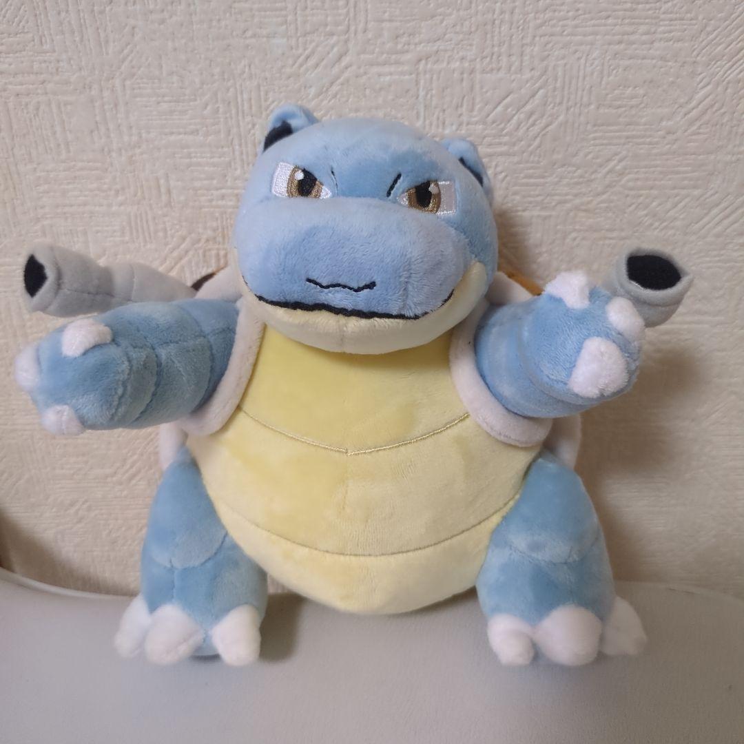 ポケモンセンター　カメックスぬいぐるみ　　2016 中古 ポケモン ぬいぐるみ カメックス ポケモンセンター限定