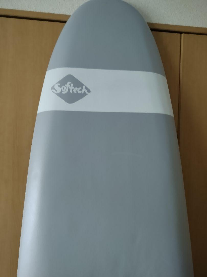 【美品】ソフテック　ローラー 7’0 ソフトボード 66L