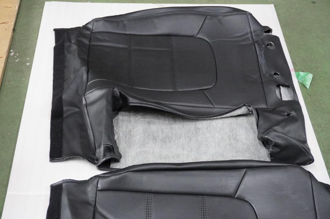 8K アウディ A4 シートカバー 黒色 Audi 専用品 画像8