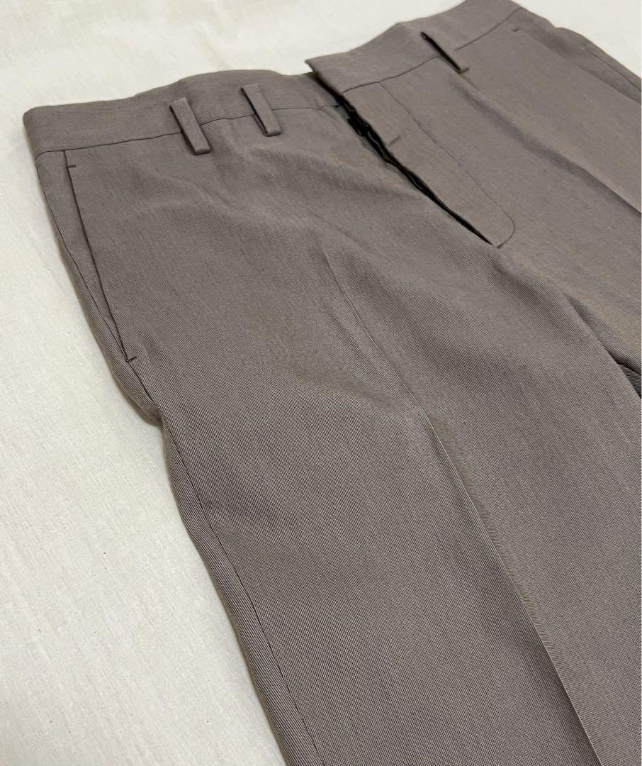 マルタンマルジェラ⑭ 2009SS シルク混パンツ 美品 トラウザーズ