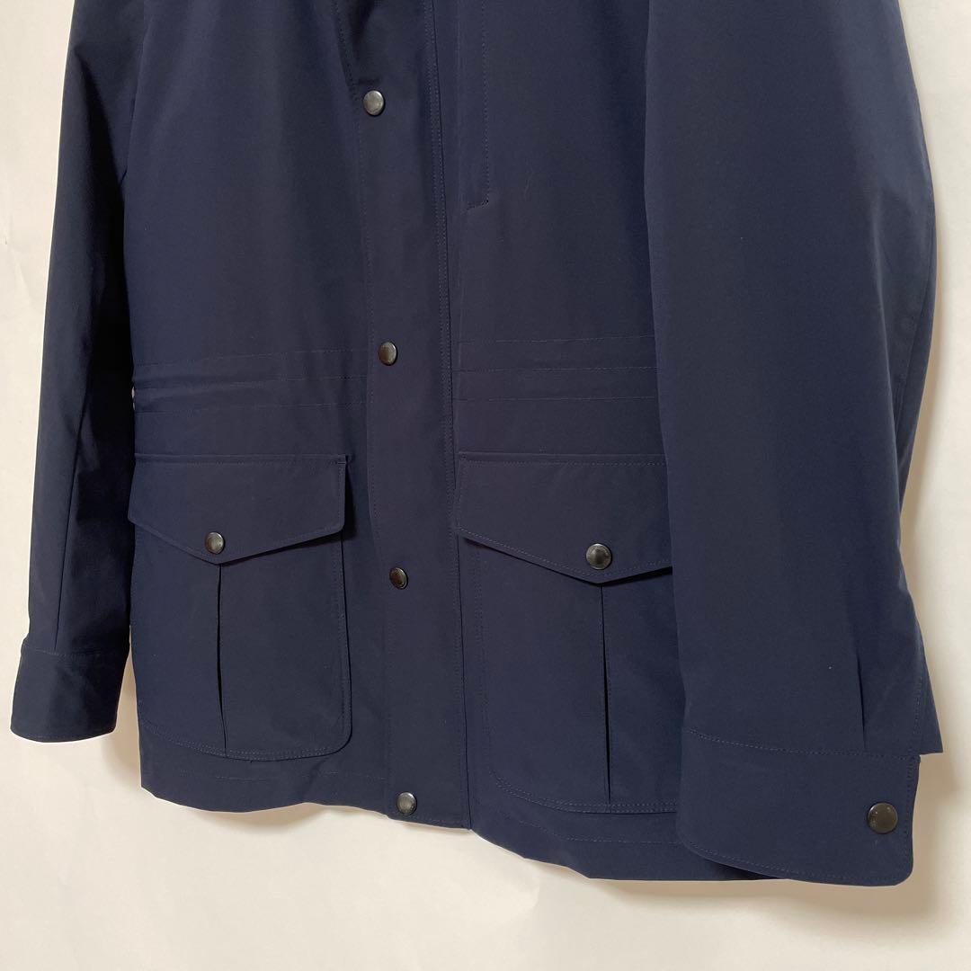 Aquascutum フィールドスタンド ジャケット 38 ネイビー 中古