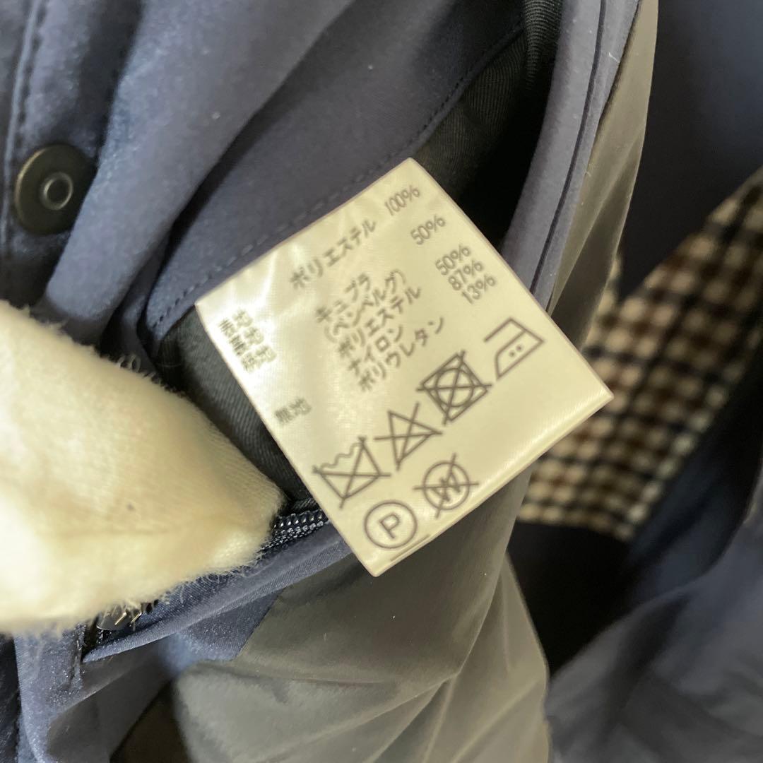 Aquascutum フィールドスタンド ジャケット 38 ネイビー 中古