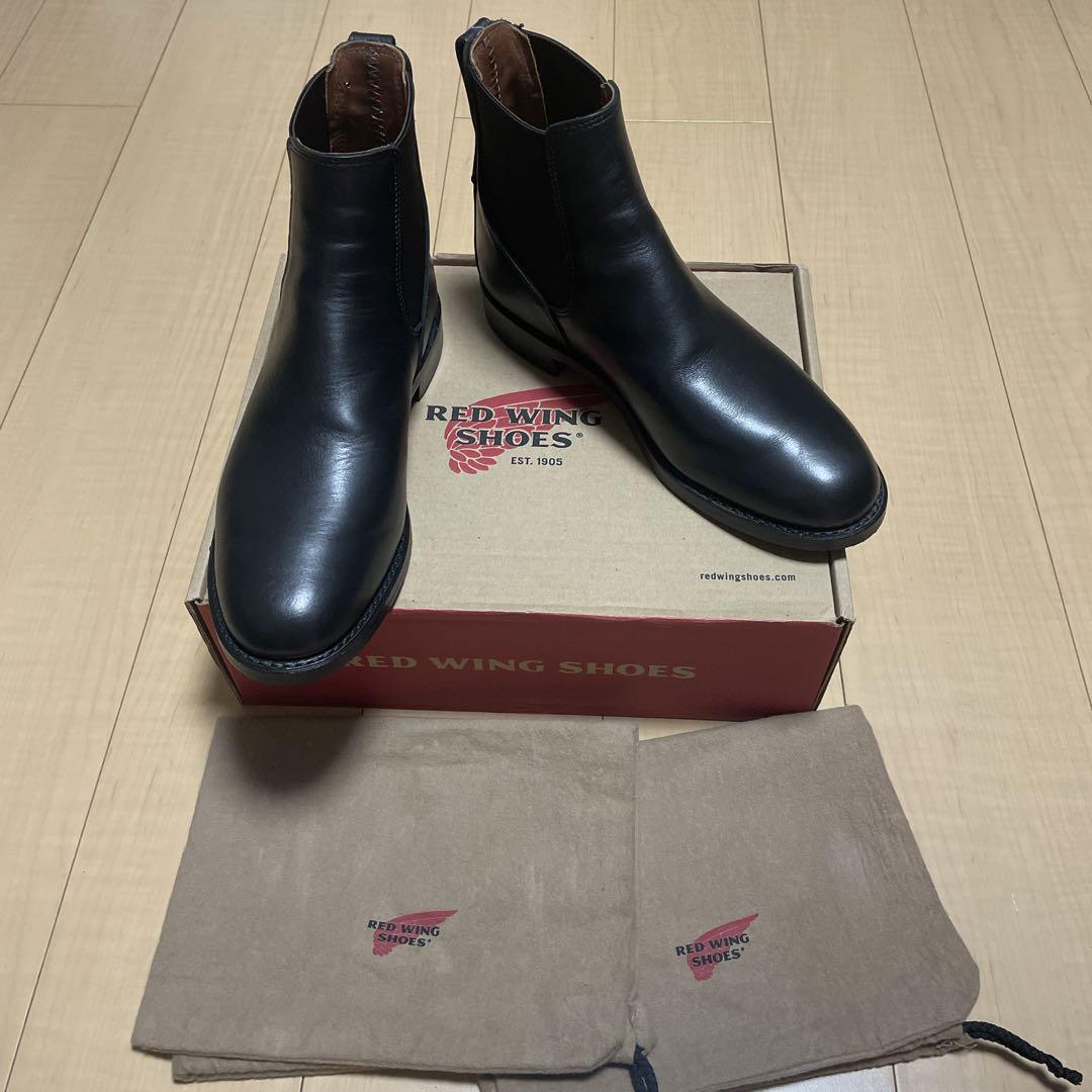 【廃番】RED WING SHOES サイドゴアブーツ 9079 貴重 RED WING 9079 サイドゴア チェルシーブーツ 9 1/2 D