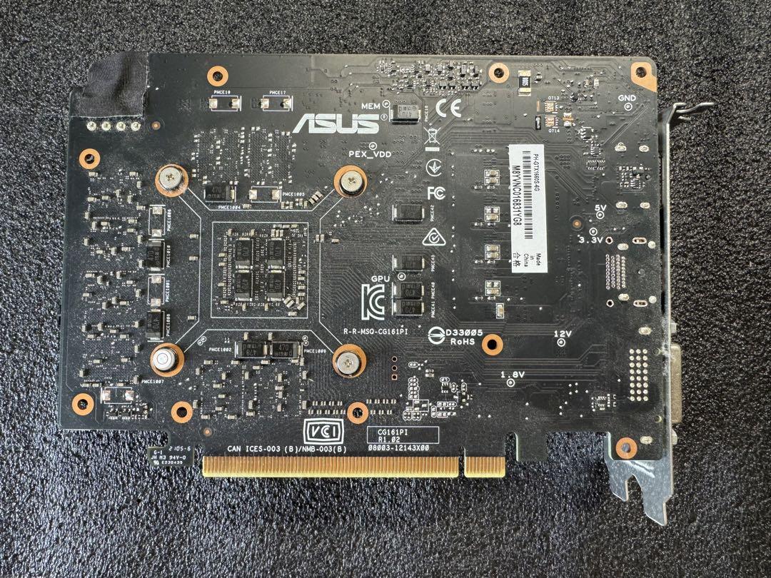 グラフィックボード・グラボ・ビデオカード ASUS GTX 1660 super PH-GTX1660S-O6G