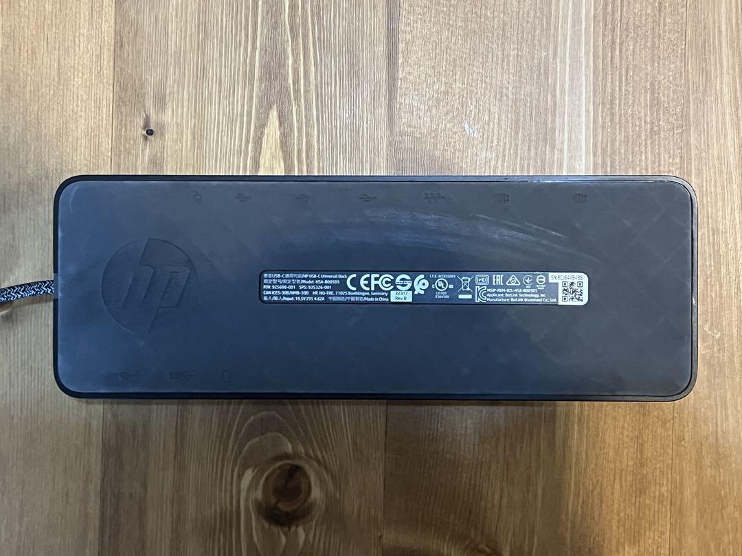 HP USB-C ドッキングステーション HSA-B005DS