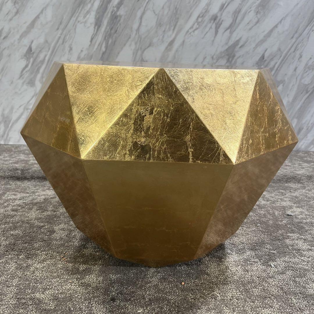 Francfranc ダイヤモンドテーブル 楽天市場】ダイヤモンドテーブル L （ゴールド）【幅70cm×奥行