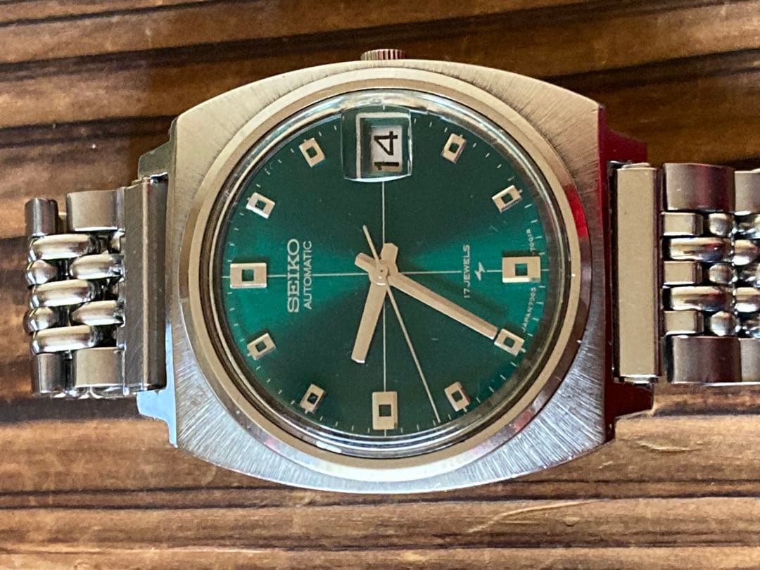 セイコーオートマチックライスブレス　SEIKO7005-7001 ライスブレス