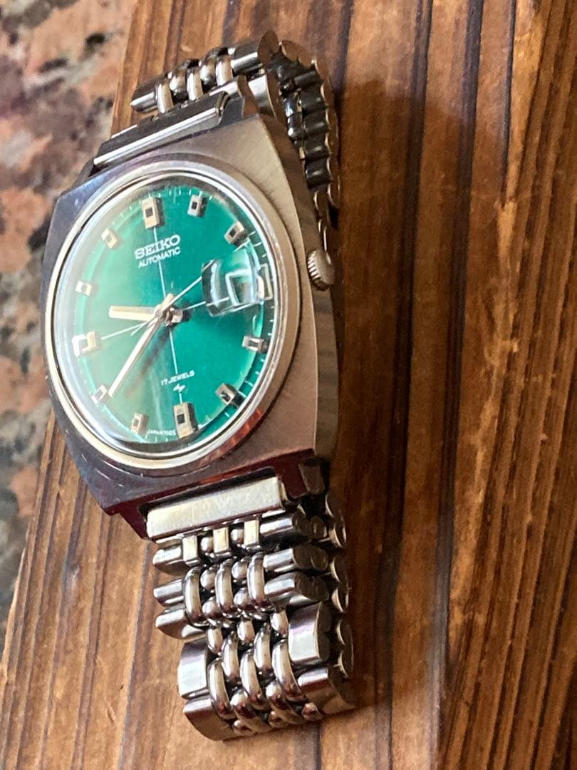 セイコーオートマチックライスブレス　SEIKO7005-7001 ライスブレス