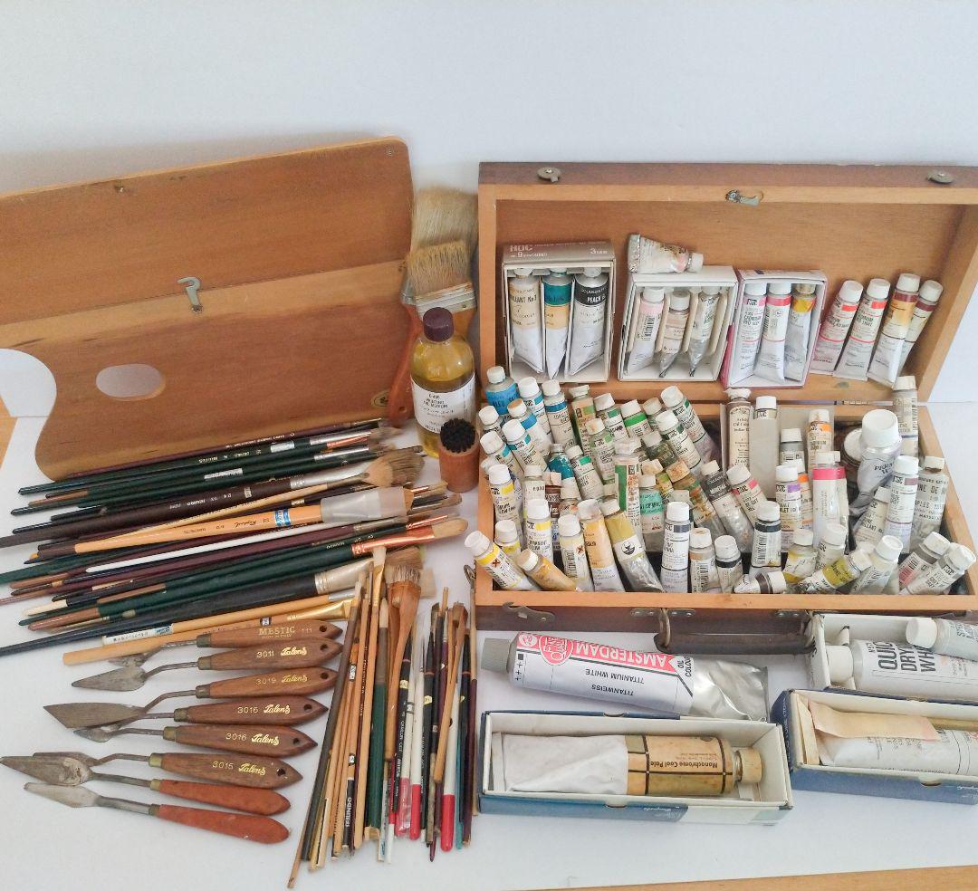 油絵道具　大量　まとめ売り