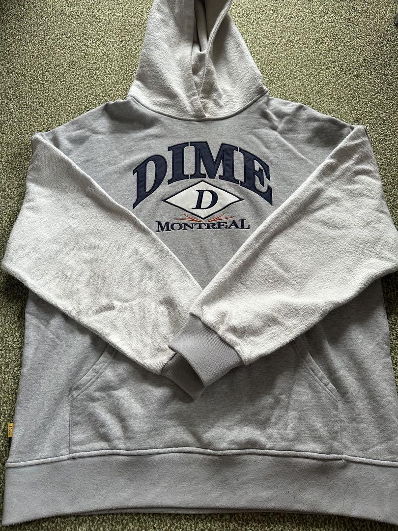 Dime MILLI フーディ パーカー フード付き ポケット 送料込み Dime グレー フード付きパーカー L - メルカリ