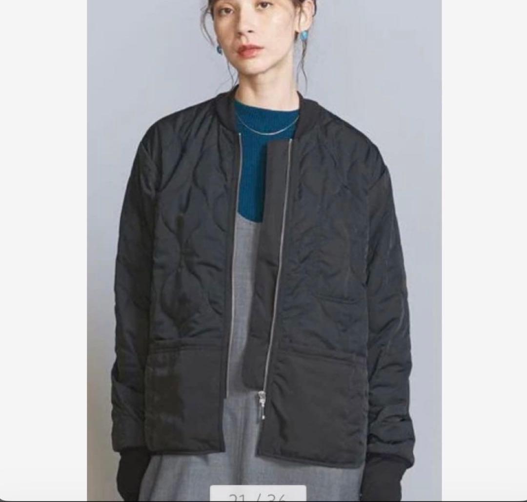 BEAUTY YOUTH別注アイテム キルティングジャケットM・H BEAUTY&YOUTH UNITED ARROWS