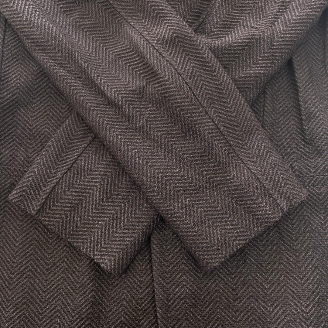 【美品】 ARMANI COLLEZIONI ウール アンコンジャケット L相当