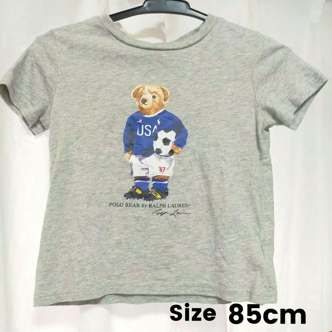 ポロラルフローレン ポロベア Tシャツ 85cm サッカー キッズ