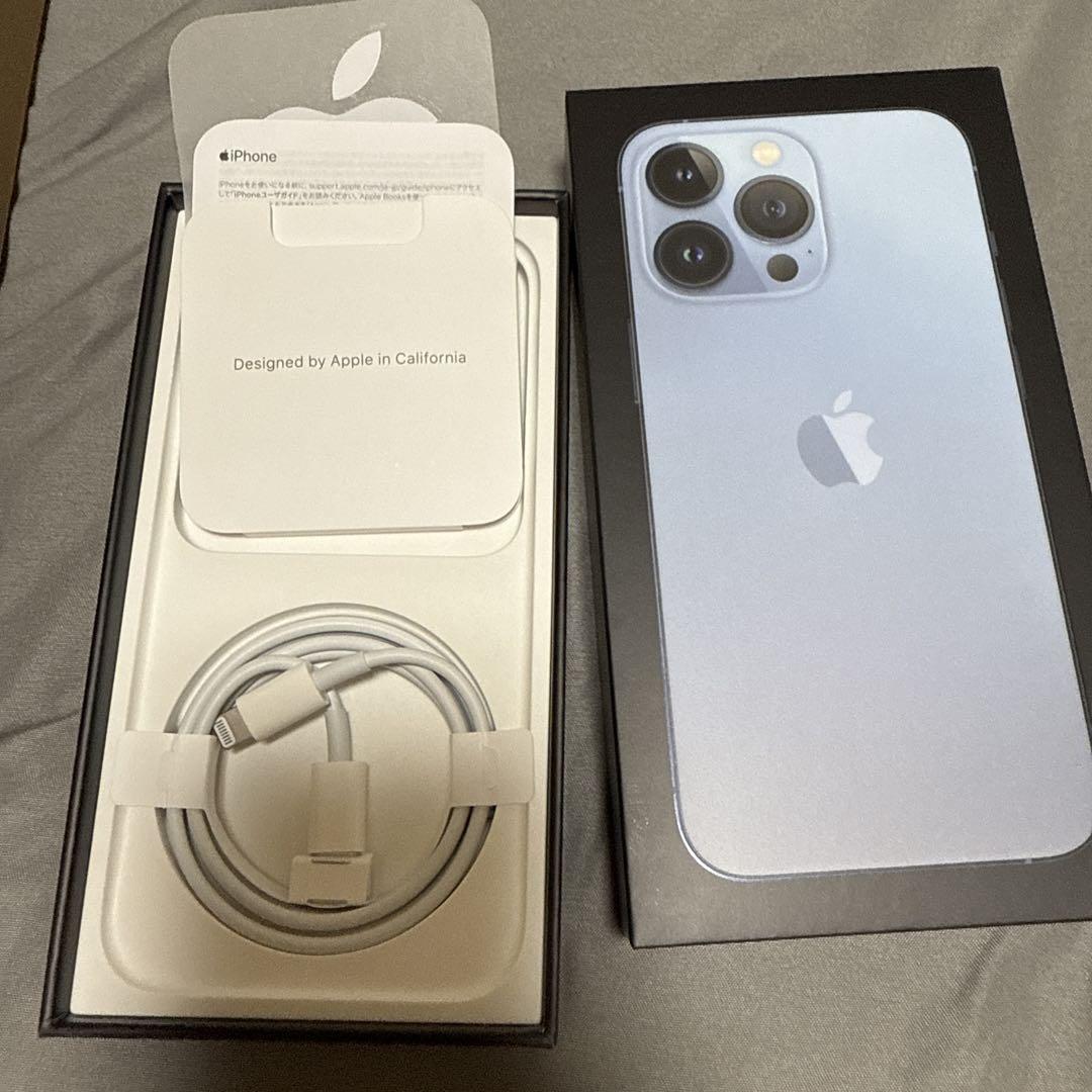 【美品】iPhone 13 Pro シエラブルー simフリー