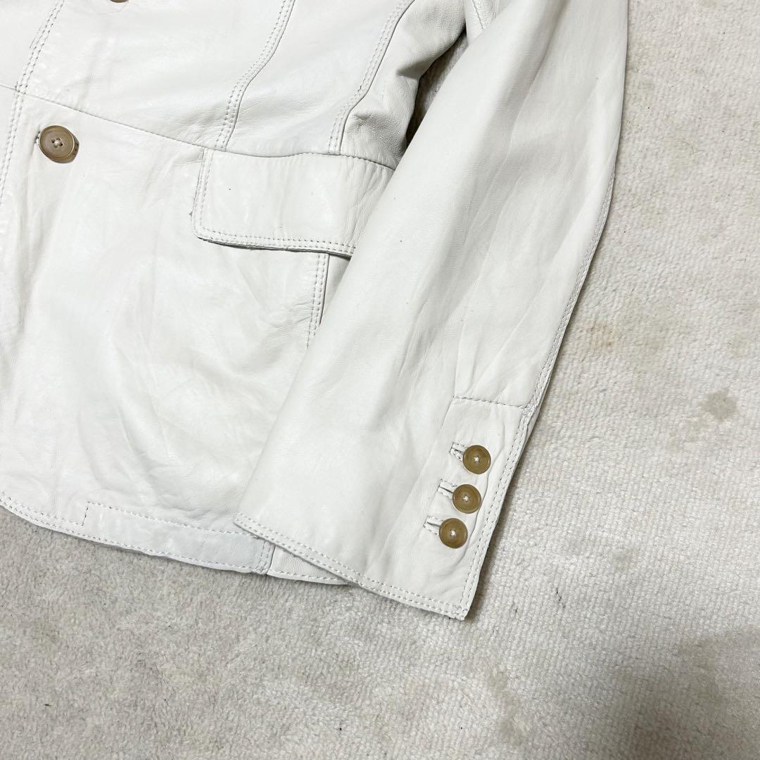 新品 【極上ラムレザー 希少色 現行】JOSEPH homme ジョセフ