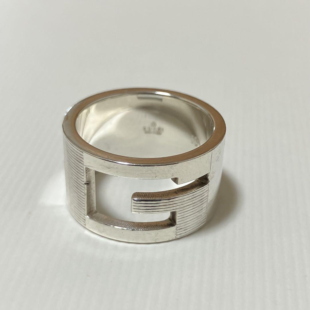GUCCI カットアウトG リング ブランデッド J256054 楽天市場】GUCCI グッチ ブランデッド カットアウトG リング