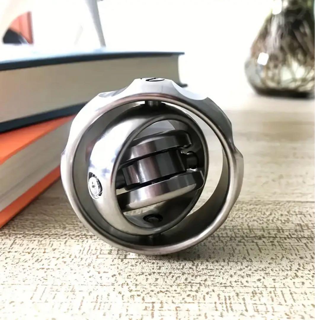 新品! フィジェットトイ 3Dハンドスピナー 360°自由回転 ジャイロ　EDC