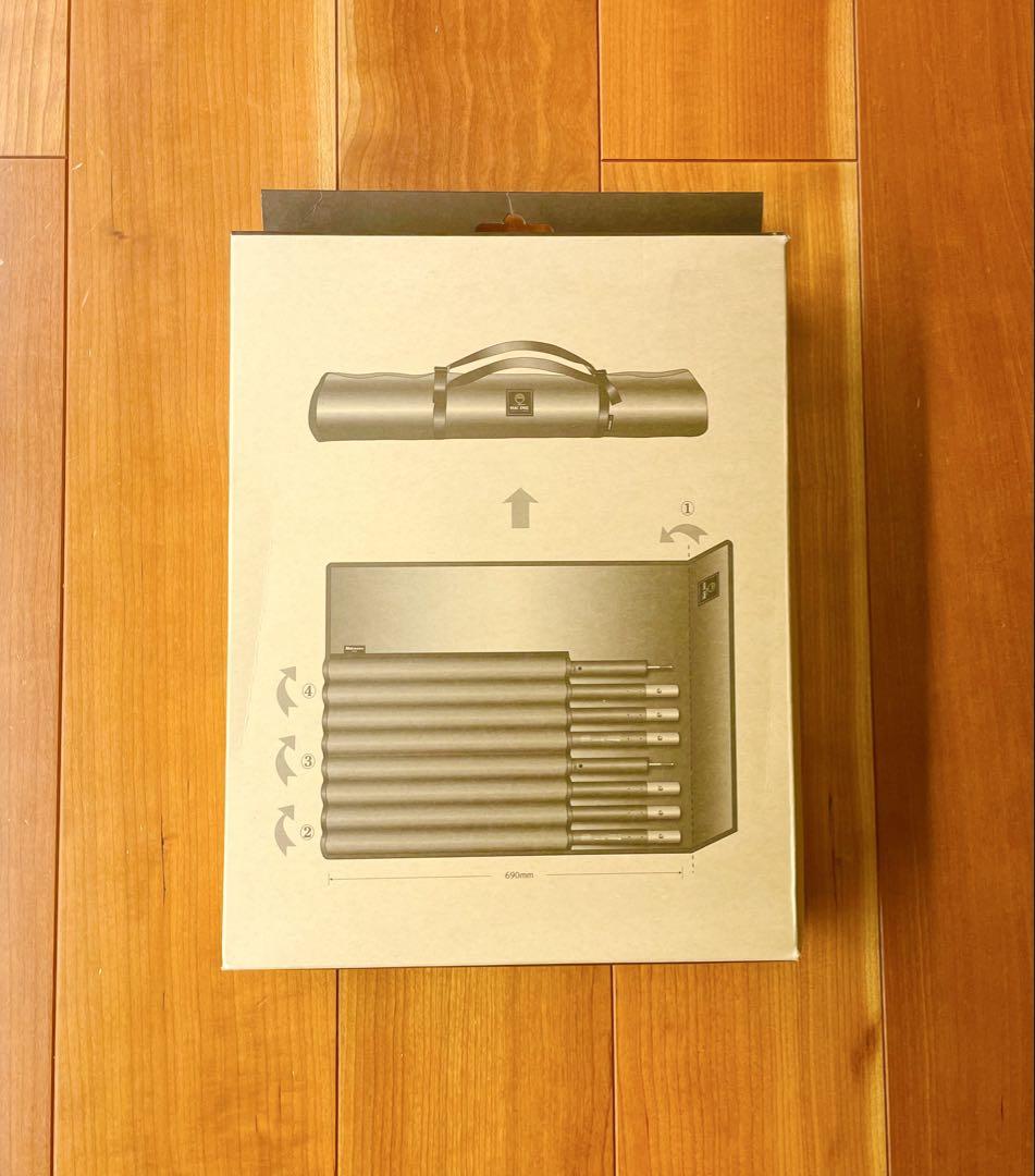 新品/未開封】 マックアウトドア ポールケース ブラック