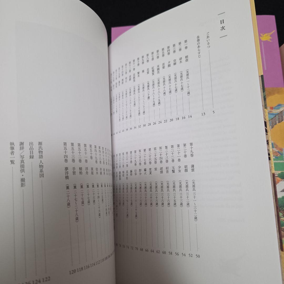 【絶版】源氏物語　東京富士美術館　図録２冊揃　光る君へ 有職故実 平安 王朝文化