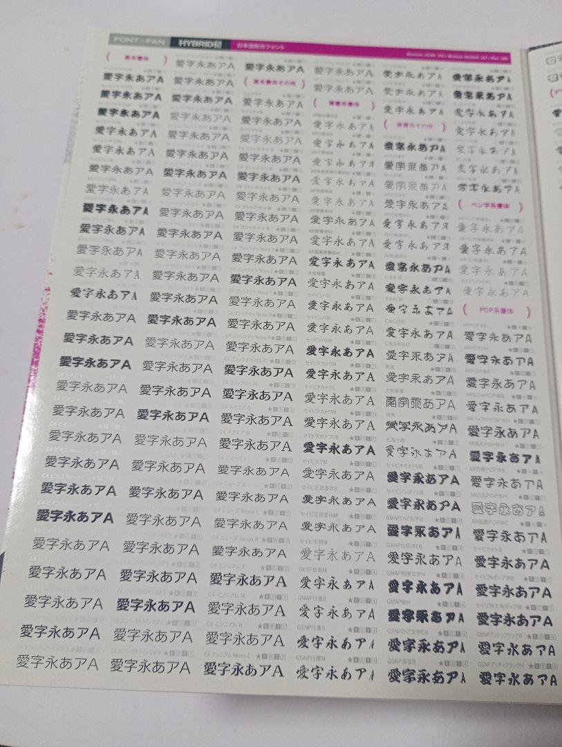 まーこさん専用 FONT×FAN HYBRID 5（フォントファン）フォント集