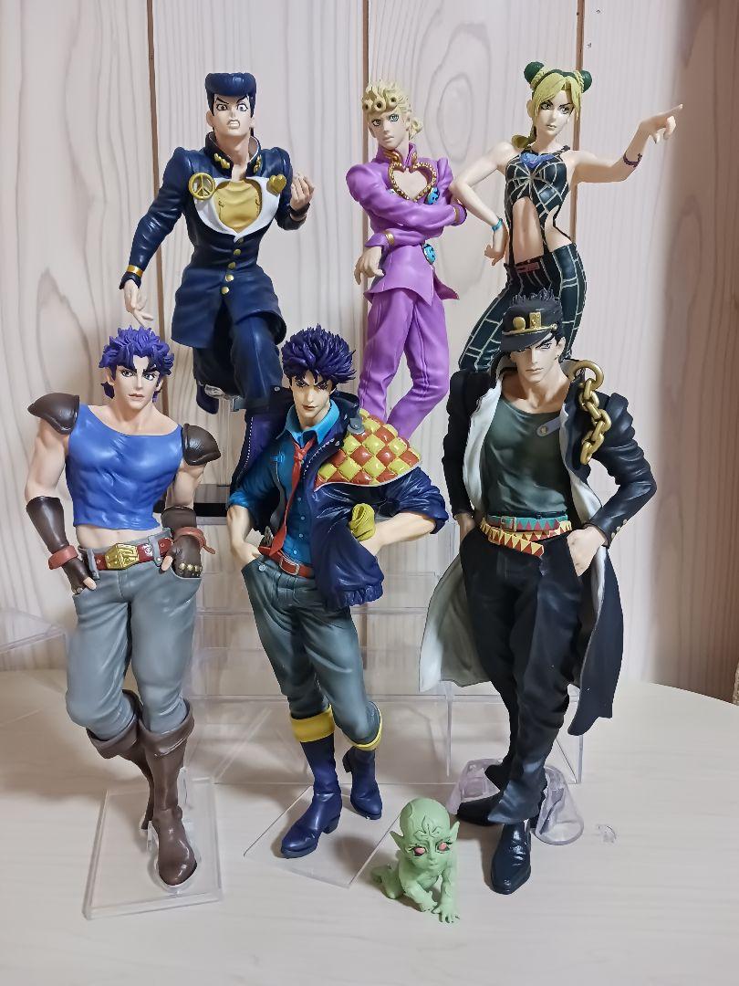 ねんどろいど ジョジョの奇妙な冒険 第一部～第六部 主人公フィギュア 6体セット ジョジョの奇妙な冒険 一番くじ 第一部～第六部 主人公