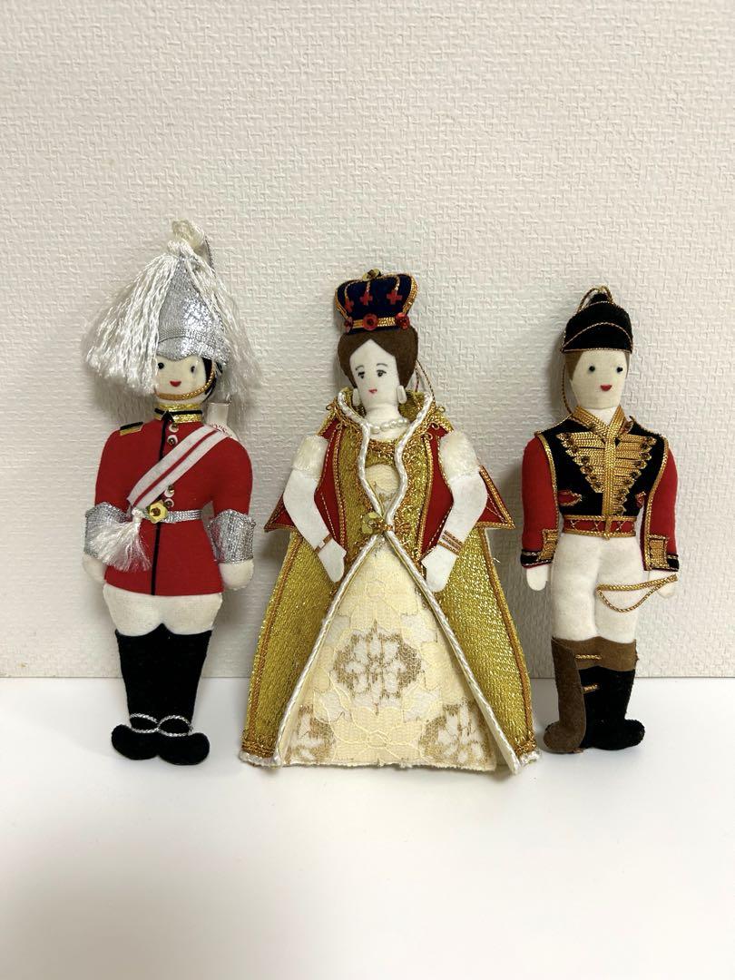 St. Nicolas 女王　イギリス衛兵　ビンテージ　オーナメント