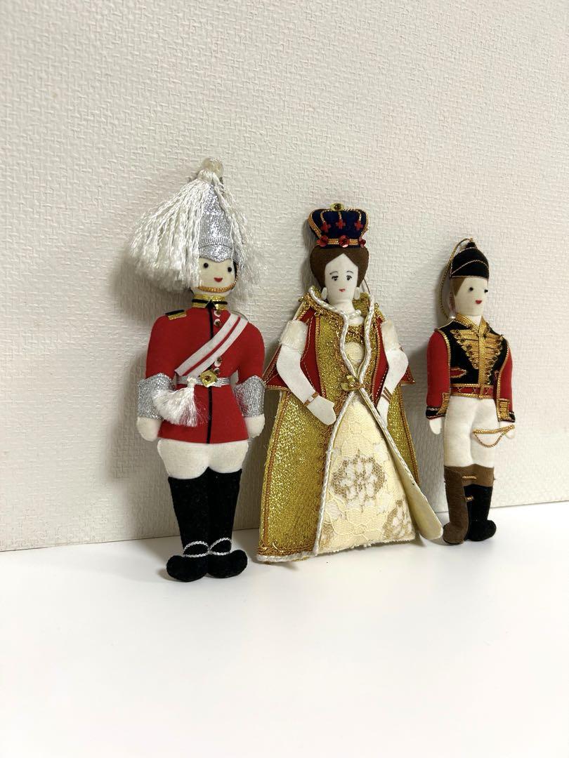 St. Nicolas 女王　イギリス衛兵　ビンテージ　オーナメント