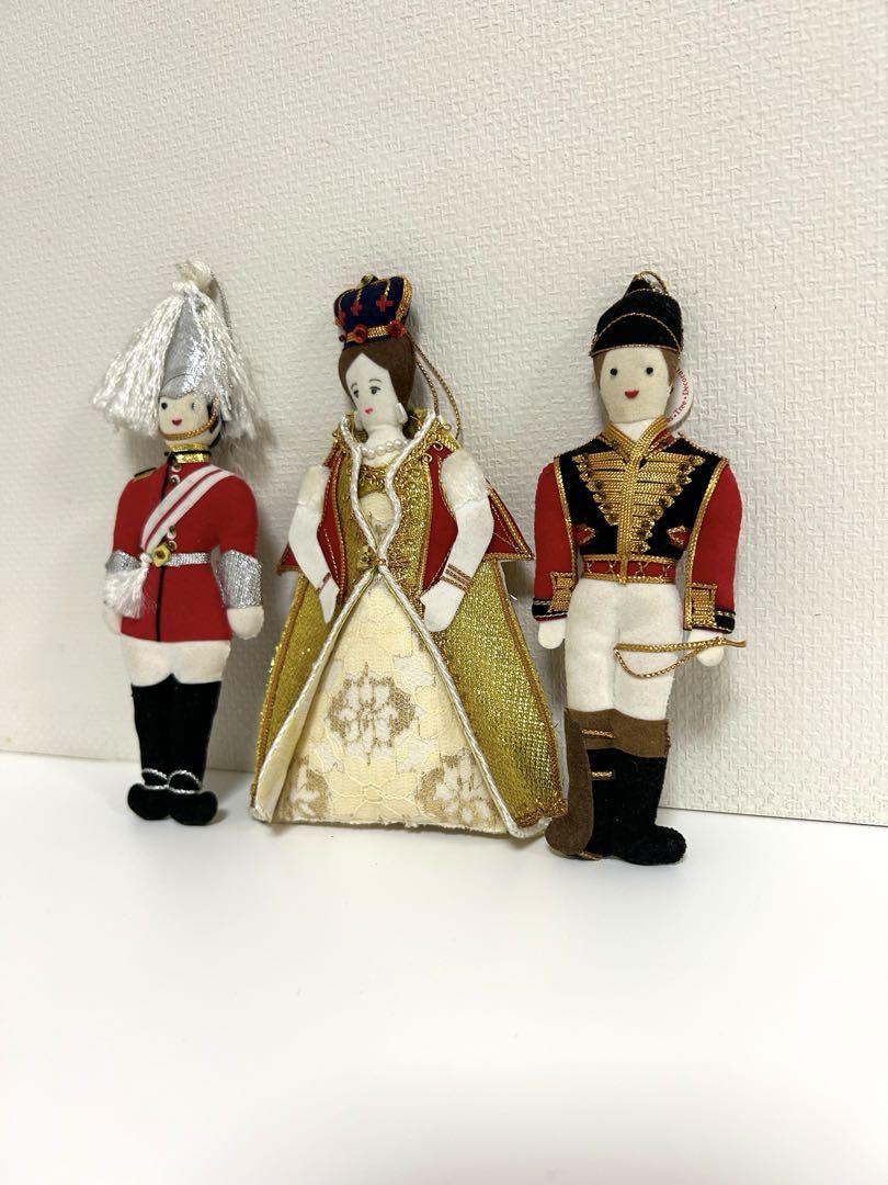 St. Nicolas 女王　イギリス衛兵　ビンテージ　オーナメント