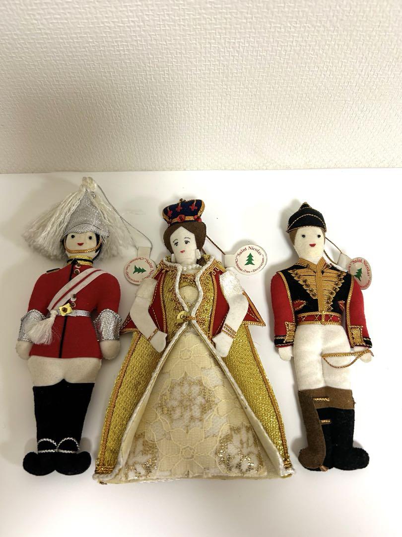 St. Nicolas 女王　イギリス衛兵　ビンテージ　オーナメント