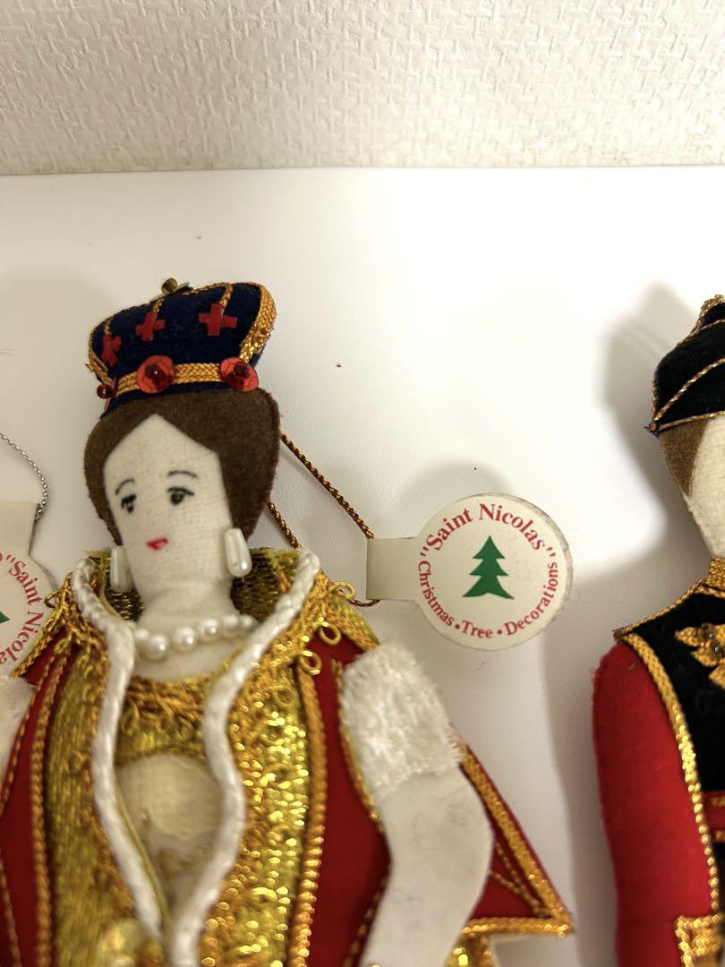 St. Nicolas 女王　イギリス衛兵　ビンテージ　オーナメント