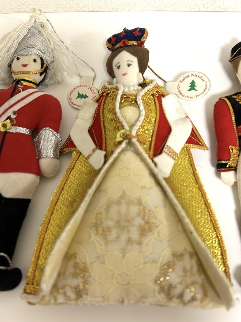 St. Nicolas 女王　イギリス衛兵　ビンテージ　オーナメント