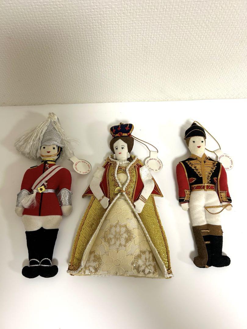 St. Nicolas 女王　イギリス衛兵　ビンテージ　オーナメント