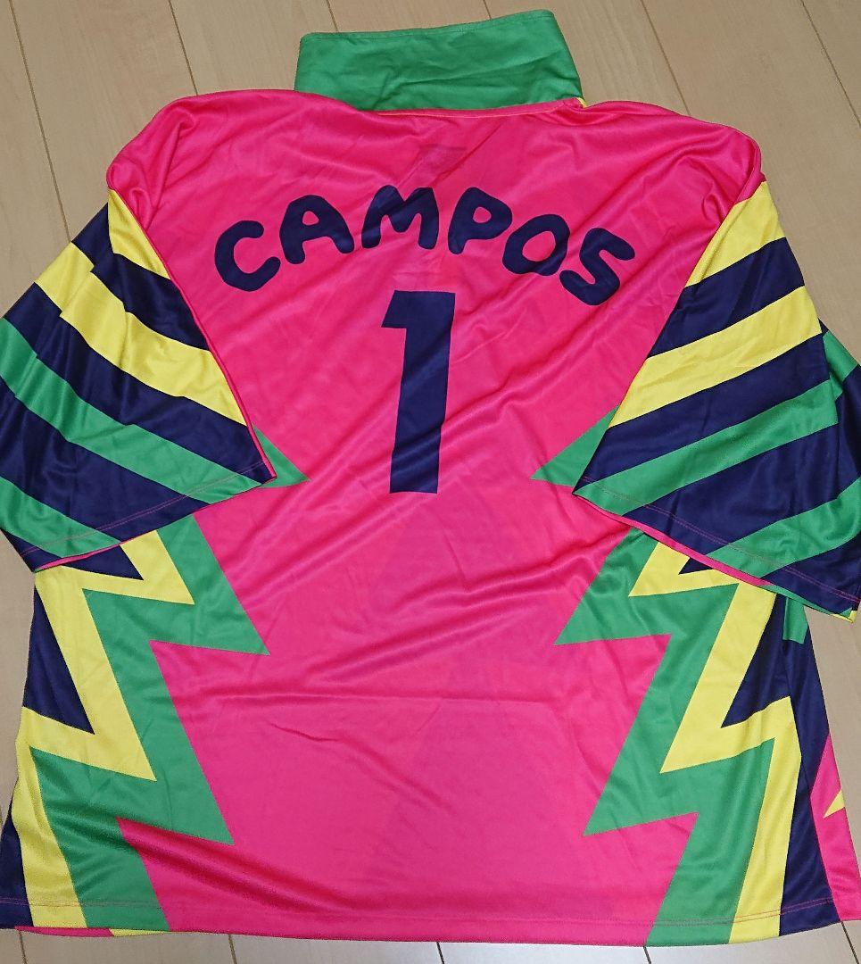 元メキシコ代表GK ホルヘ•カンポス ユニフォーム クレイジー！メキシコ代表、伝説のGK「カンポスのド派手