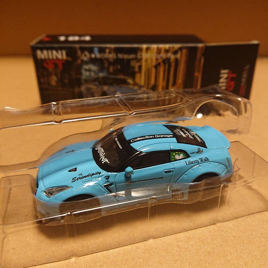1/64 MINIGT 184 LBワークス GT-R R35 開封済