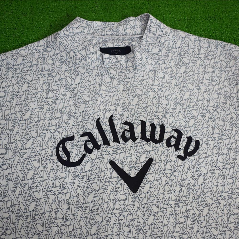 Callaway キャロウェイ ゴルフ モックネック【ホワイト/L】新品！