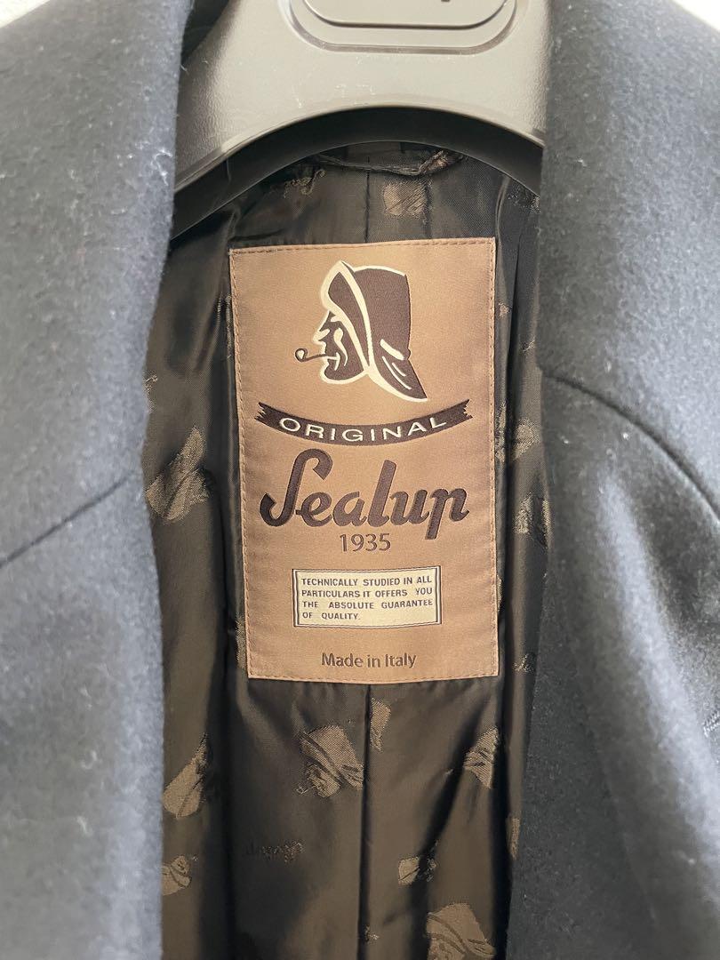 シーラップ　ジェノバ　ロングPコート　サイズ44 メンズ