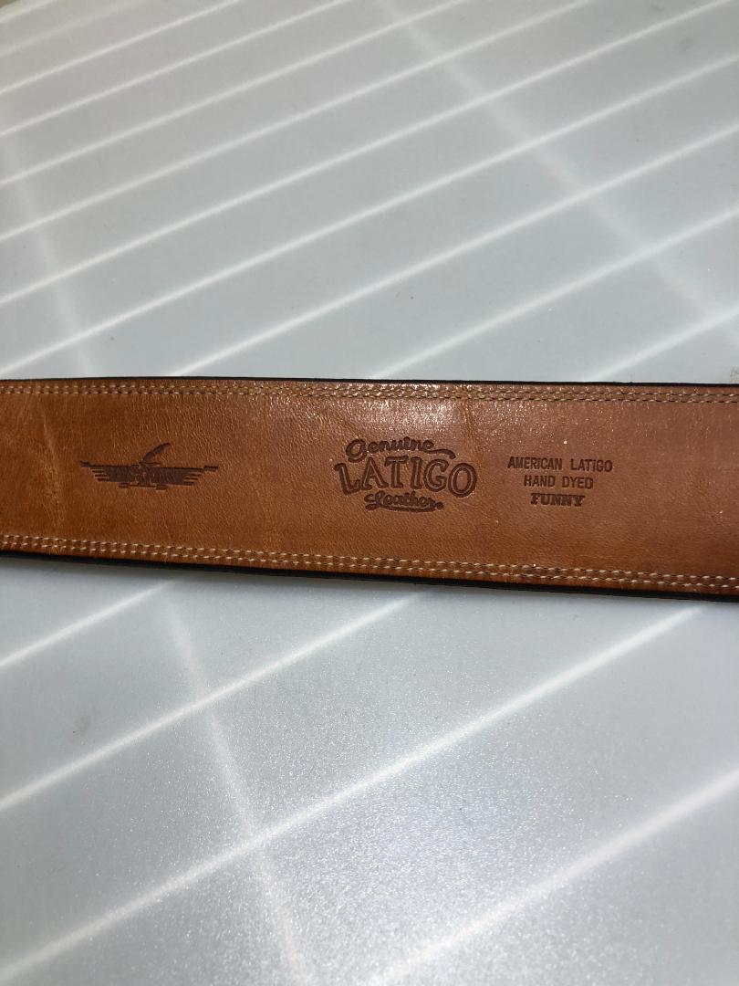 510131 FUNNY LATIGO レザー ベルト